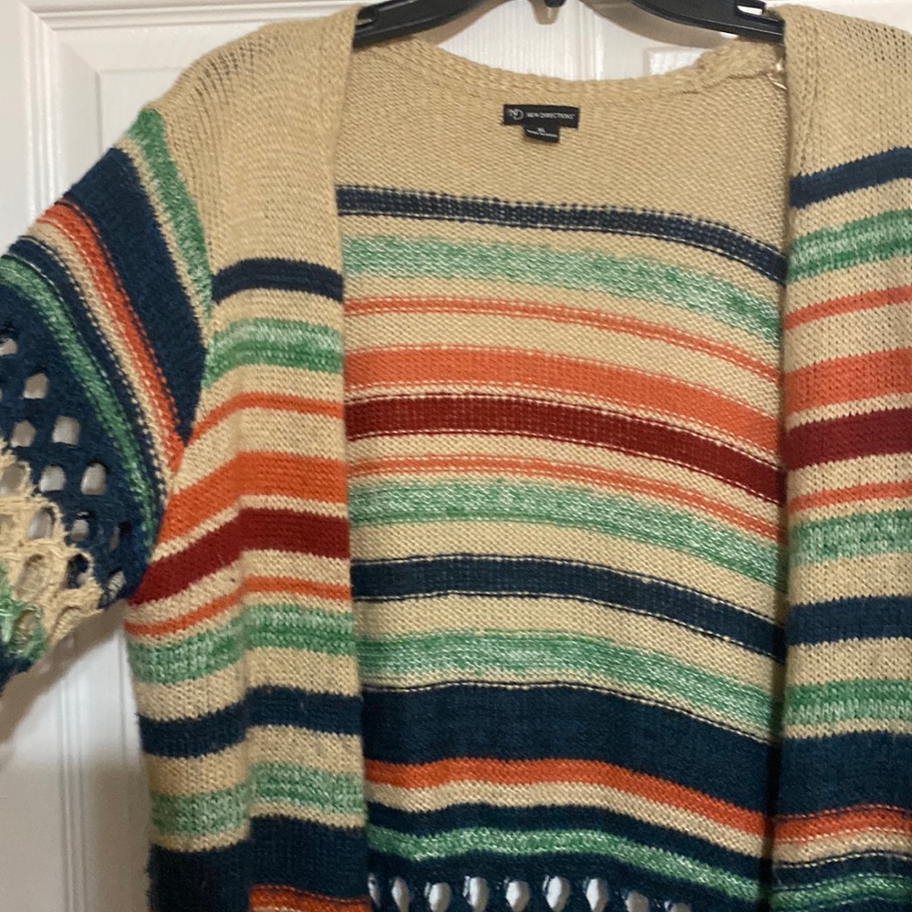 Women long sweater.